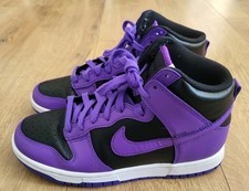 Nike Dunk High Retro Trainers Psychic Purple/Black - Size UK 6