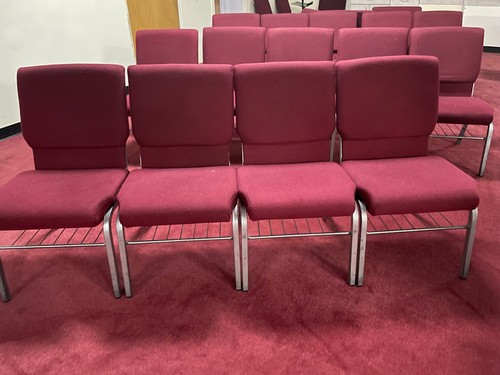 125 maroon chairs fair - 125,