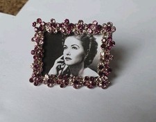 Purple Flower Rhinestone