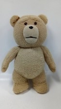 Ted Movie Plush Talking Bear 15 Inch Soft Toy with Zipper Back