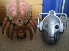 Doctor Who - Dalek Sec Hybrid & Cyberman Voice Changer Masks (see description)
