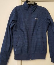 BERGANS OF NORWAY 1511 VIKA LADY Women's Soft Shell Jacket M Blue Zip s1378