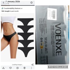 pack of 5 Ladies seamless
