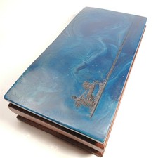 Blue Incolay Stone "Knights"