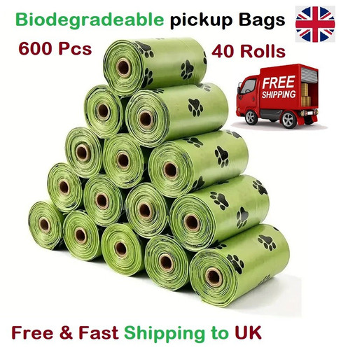 600 dog poop - bags, rolls