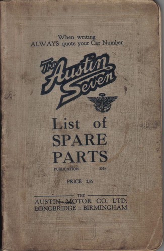 Austin seven original - austin,