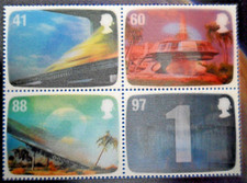 Thunderbirds Stamps 2011 Gerry