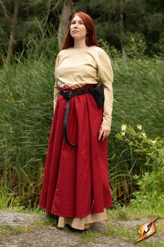 Medieval empire shirt beige - empire,