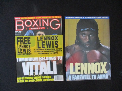 Boxing monthly magazine - boxing,