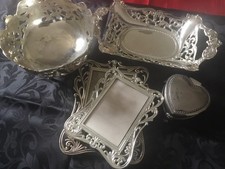 JOB LOT SILVER COLOURED ITEMS