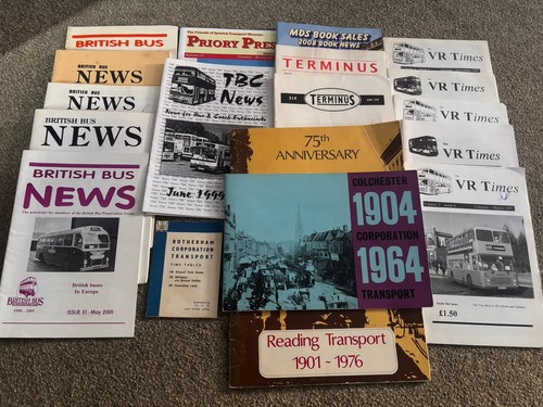 18x various bus magazines - bus,