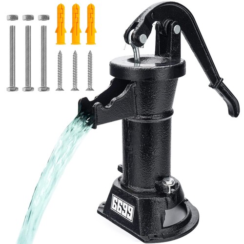 Cast iron hand water - hand, pump