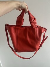 Zara Orange Faux Leather