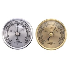 70mm Analog Barometer for Outdoor Activity Stainless Steel Construction