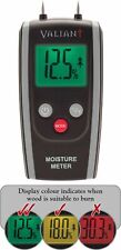 Valiant Moisture Meter for Wood, Logs and Firewood, Timber and Brickwork