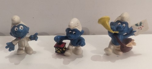 Smurf figures job lot - figures,,