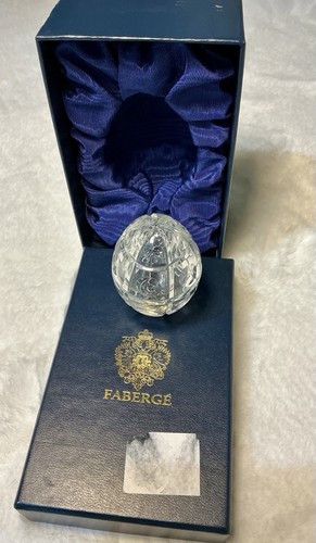 Fabergé clear crystal - crystal, egg