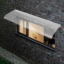 40*100cm Awning Canopy Clear