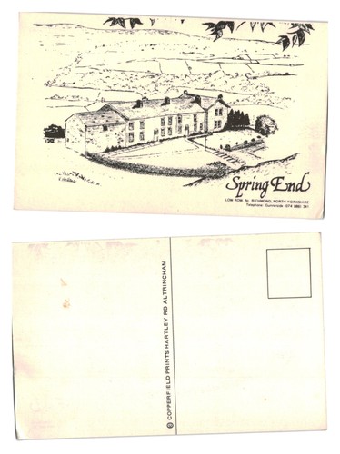 Postcard spring end low - postcard,