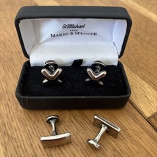 2 Job Lot Vintage Cufflinks