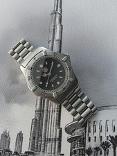 TAG Heuer 2000 Professional WE1210-R Quartz Stainless Steel Mid-Size 35mm Watch