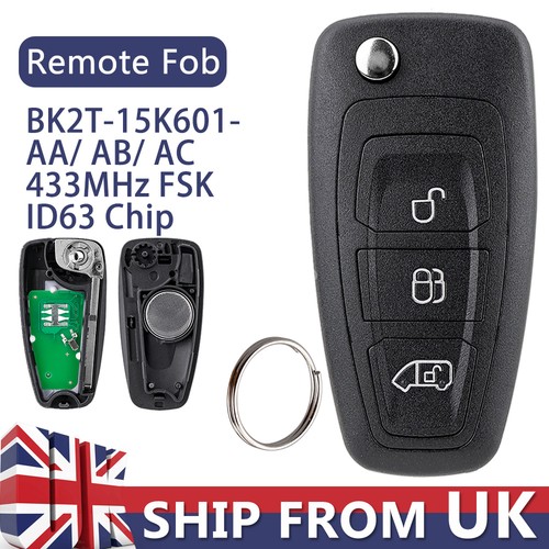 Button flip remote key fob - 3,