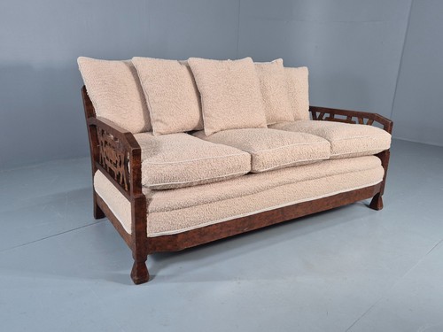 Vintage art deco seat sofa - art,