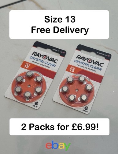Rayovac crystal clear - 12,