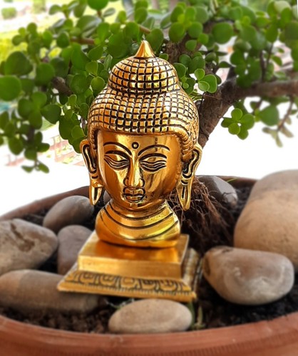 Resting buddha statue figurine - resting,