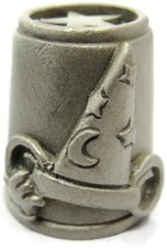 Walt Disney World Pewter Metal Thimble Vintage 100 Years of Magic Hat