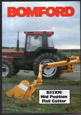 BOMFORD "B53XM" Mid Position Flail Hedgecutter Brochure Leaflet