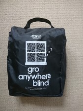 GRO ANYWHERE BLACKOUT BLIND CARRY BAG&INSTRUCTIONS IMMACULATE HOME OR TRAVEL