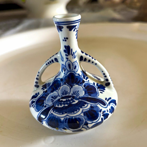 Regina delft blue white - blue,