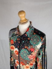 Women's ADIDAS Farm Rio Track Jacket Jardim Agharta Floral Firebird Size UK 12