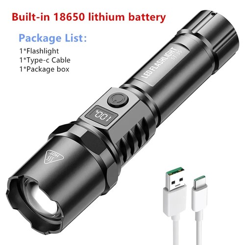 Torch light rechargeable led - rechargeable,