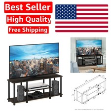 Elegant 3-Tier TV Stand for Up