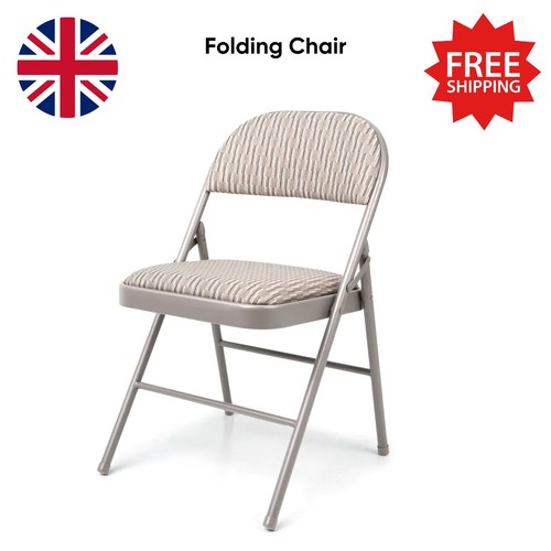 Deluxe padded folding chair - padded,