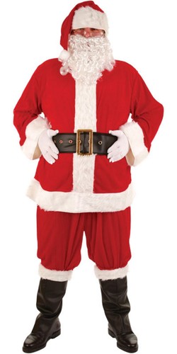 Mens deluxe santa - mens, fancy