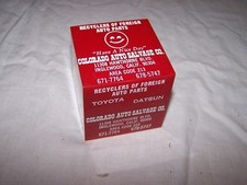 COLORADO AUTO SALVAGE