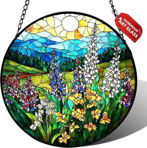Stained glass window hanging - stained,