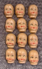 12 Rare Vintage Brown Doll