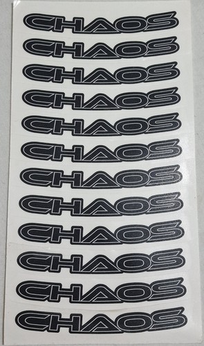 Halo wheels chaos decal sheet - halo,
