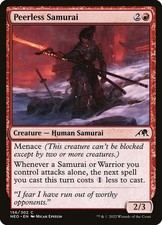 [MTG] Peerless Samurai (Foil)