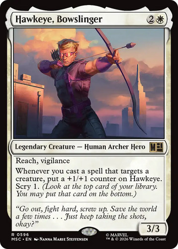 Mtg hawkeye bowslinger - mtg, hawkeye,