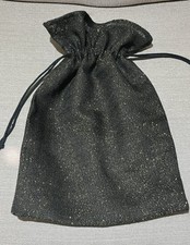 black golden christmas sack