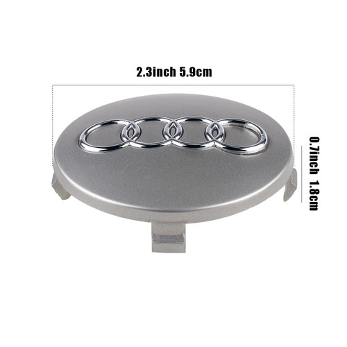 4pcs 59mm car wheel center - car, hub