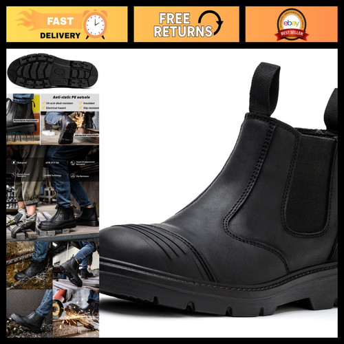 Men steel toe work - 6",