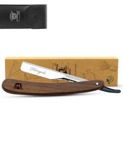 Classic cut throat razor - throat,