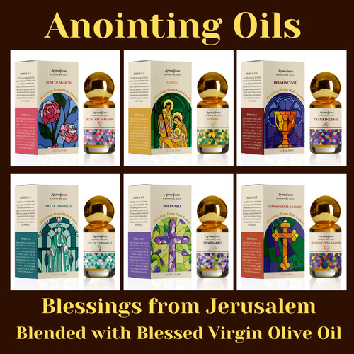 Anointing oil from - oil, holy