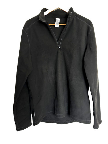 Quechua men black fleece 2 - men's,